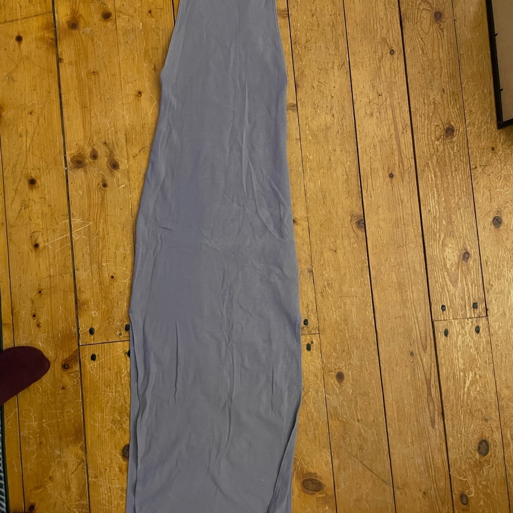 American apparel Light Slate Gray Bodycon Midi Dress
